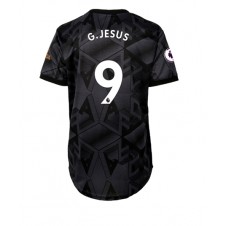 Arsenal Gabriel Jesus #9 Bortedrakt Kvinner 2022-23 Kortermet